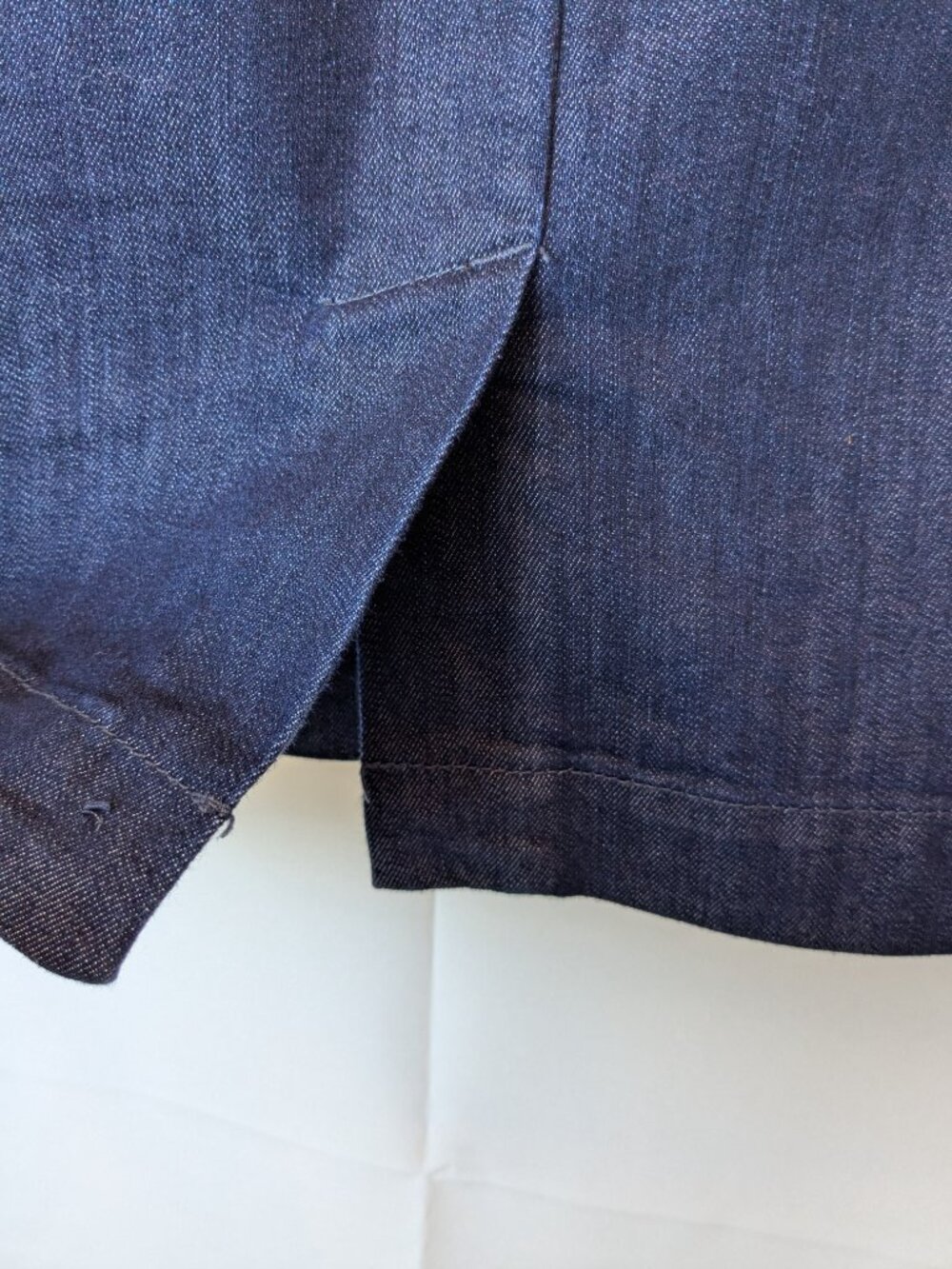 Coldwater Creek Stretch Denim Skirt - Picture 4 of 8